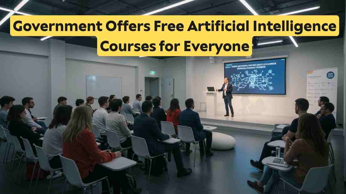 Government Offers Free Artificial Intelligence Courses for Everyone