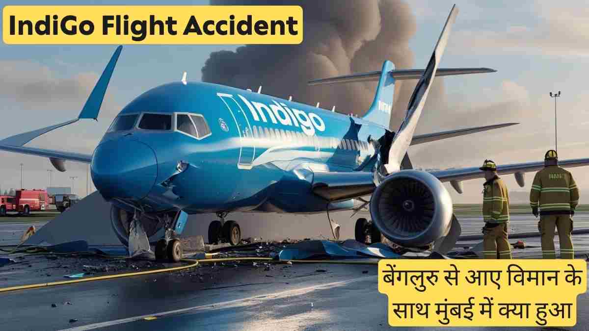 IndiGo Flight Accident: बेंगलुरु से आए विमान के साथ मुंबई में क्या हुआ?