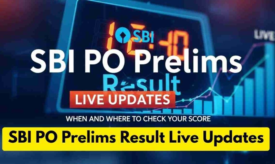 SBI PO Prelims Result Live Updates: When and Where to Check Your Score