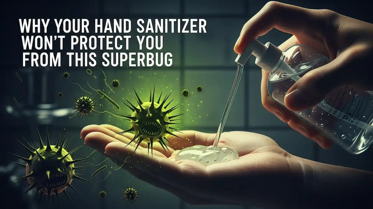 Why Your Hand Sanitizer Won't Protect You from This Superbug